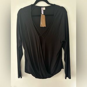 Black long sleeve with cross design